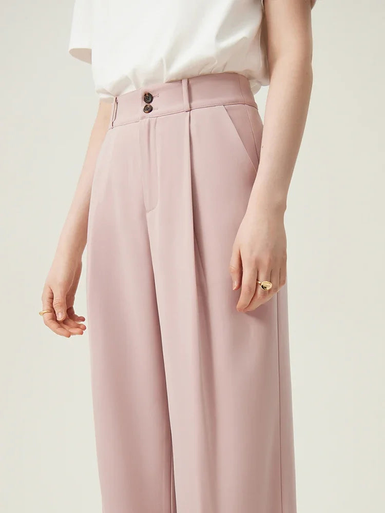 Loose High-waisted Trousers