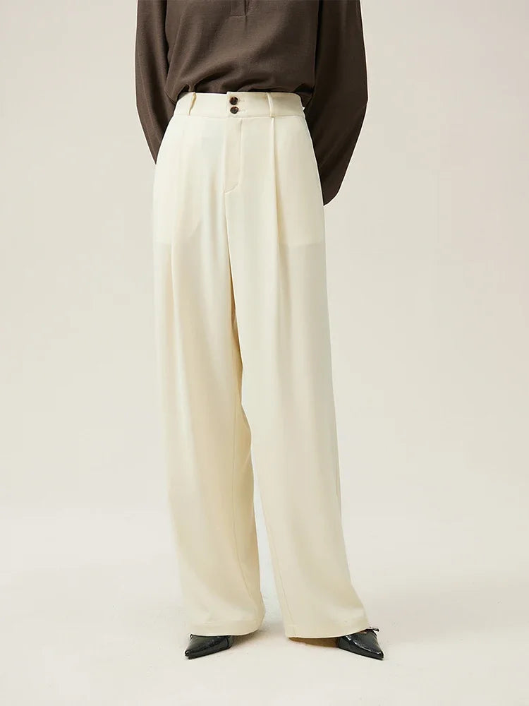 Loose High-waisted Trousers