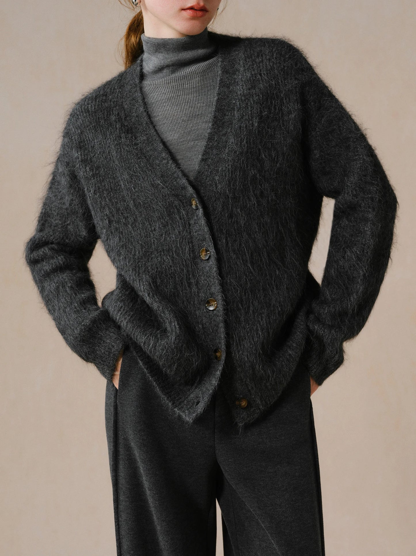 V-neck Cardigan