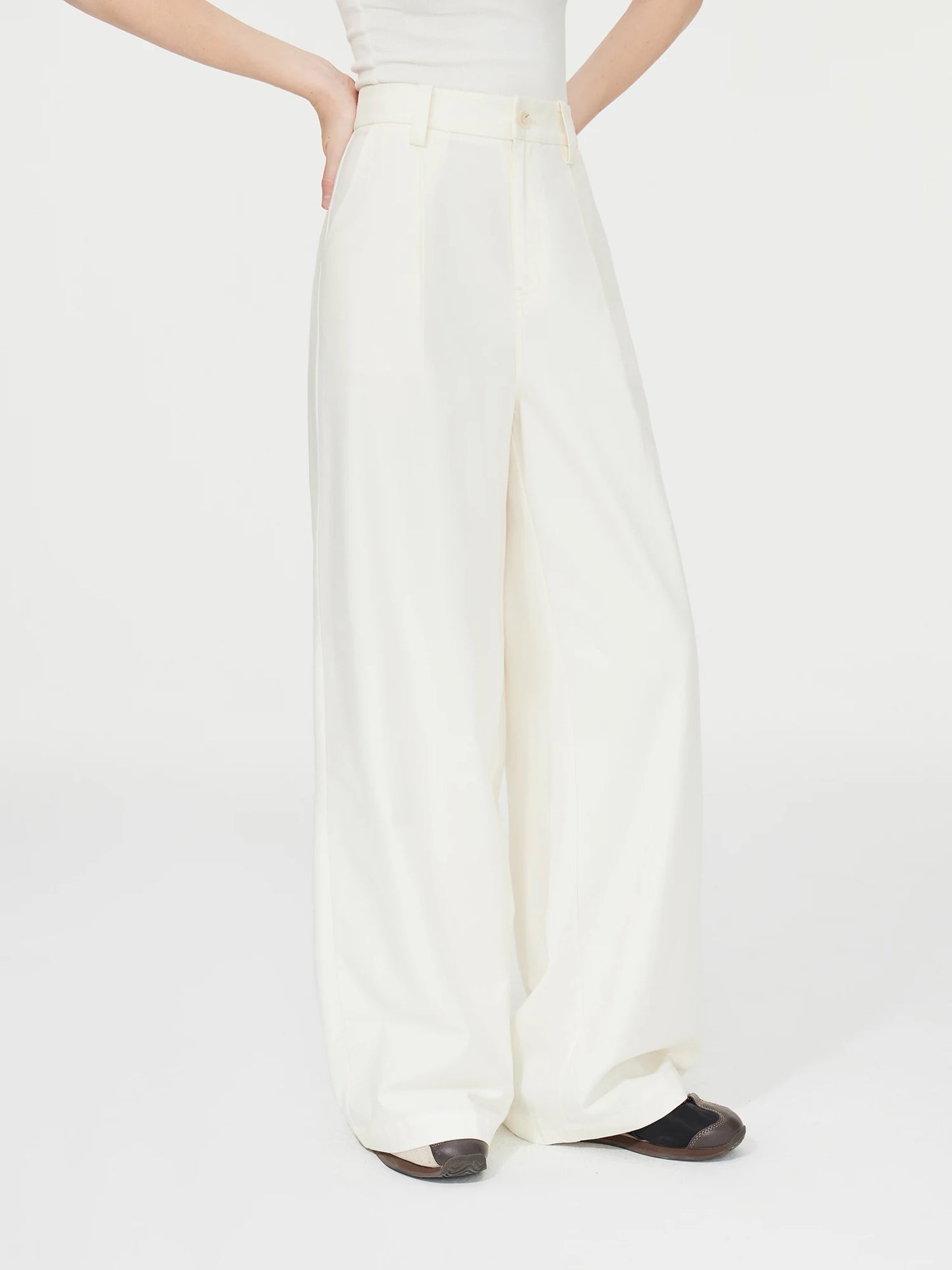 High Waisted Wide Leg Pants
