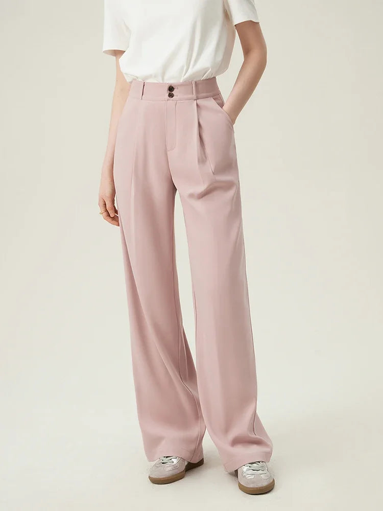 Loose High-waisted Trousers