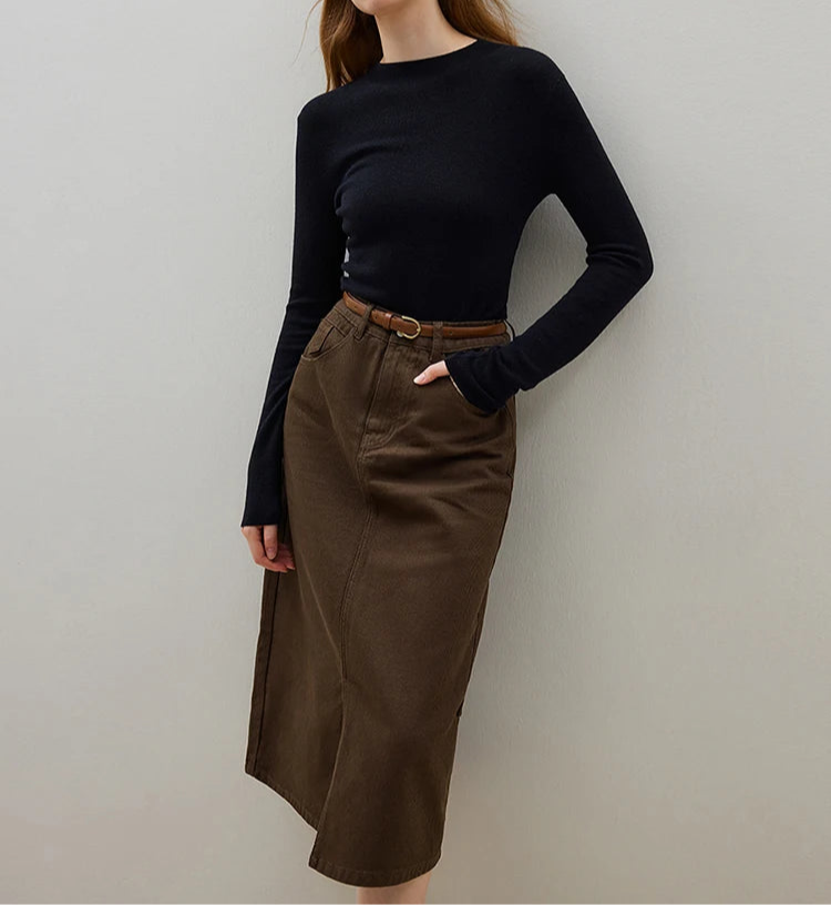 basic wool shirt