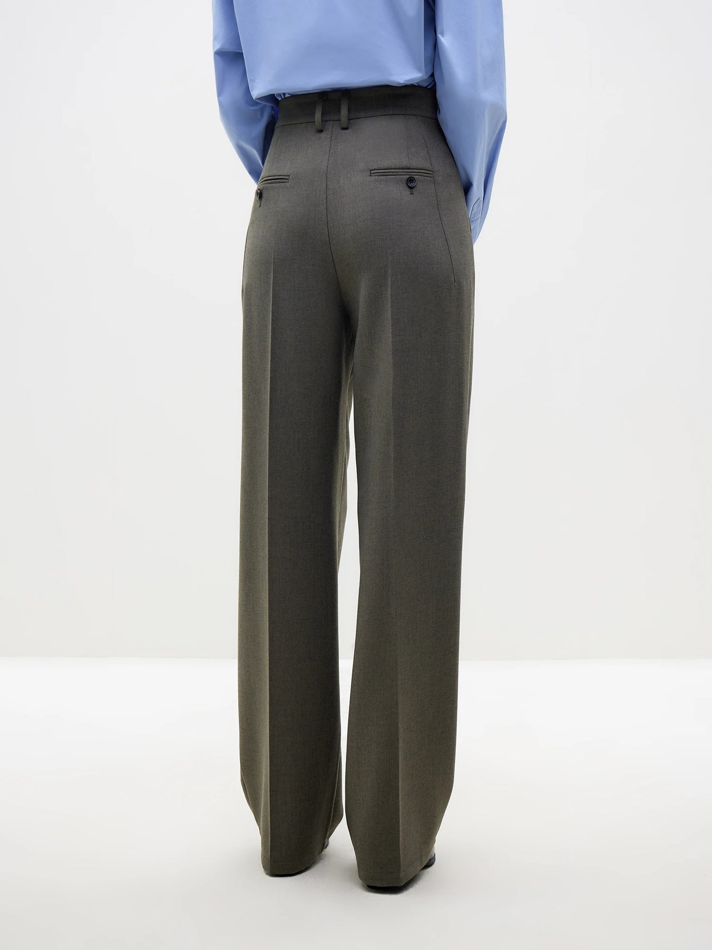 Grey Green Pants