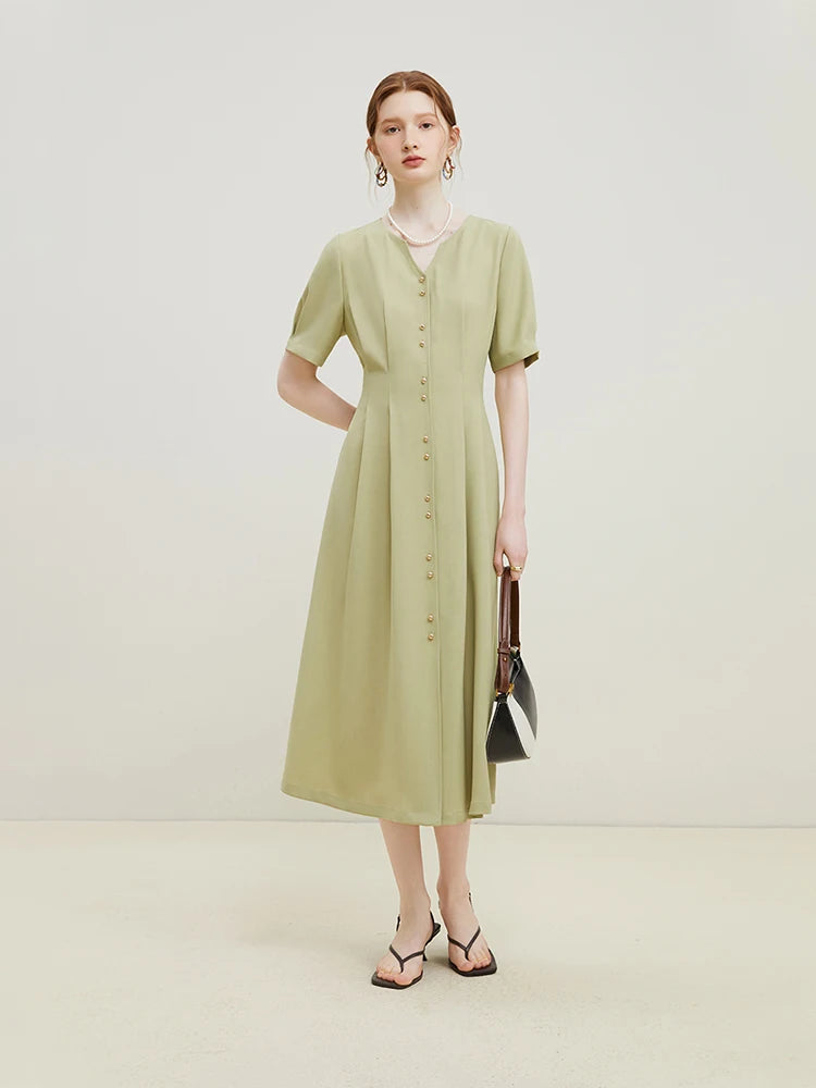High Waist Dress