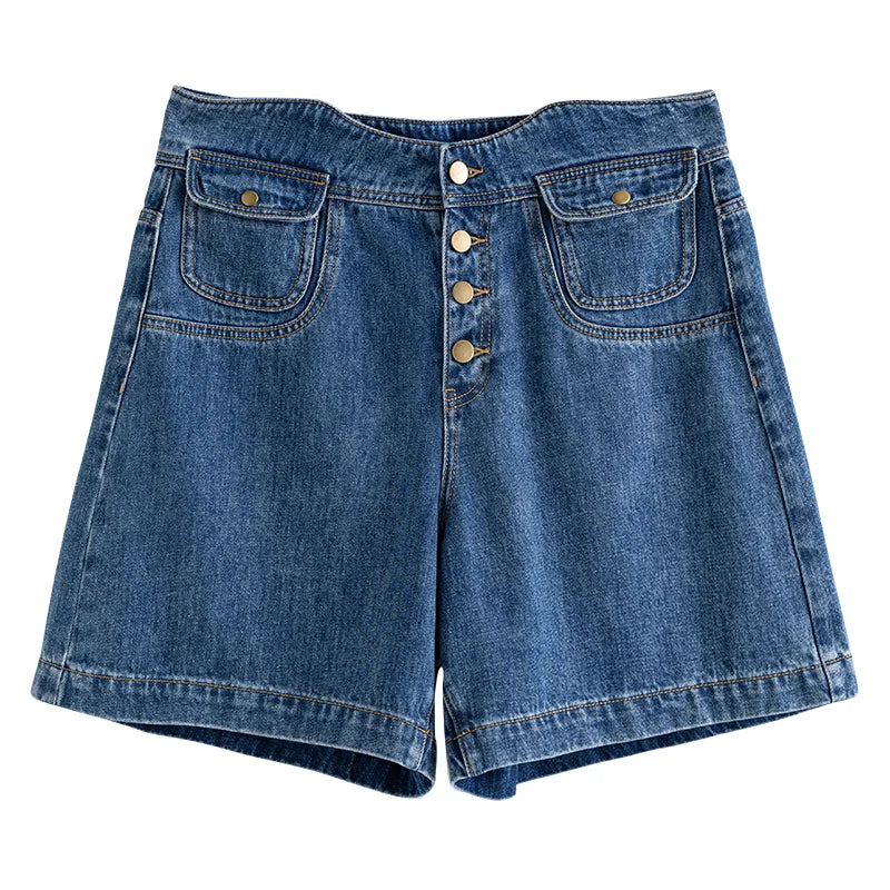 Wavy Waist Shorts