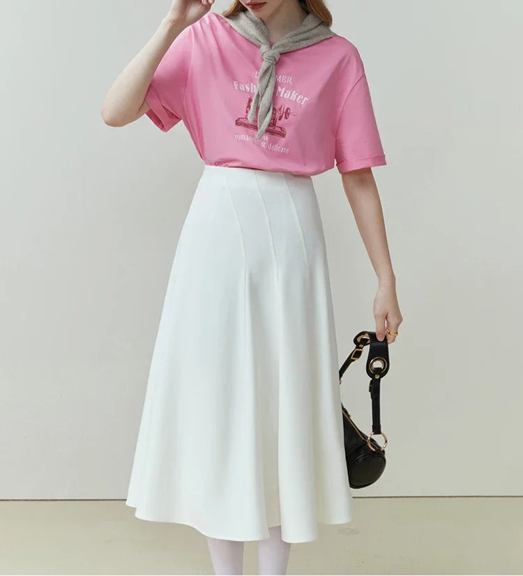 تي شيرت قطني بسيط