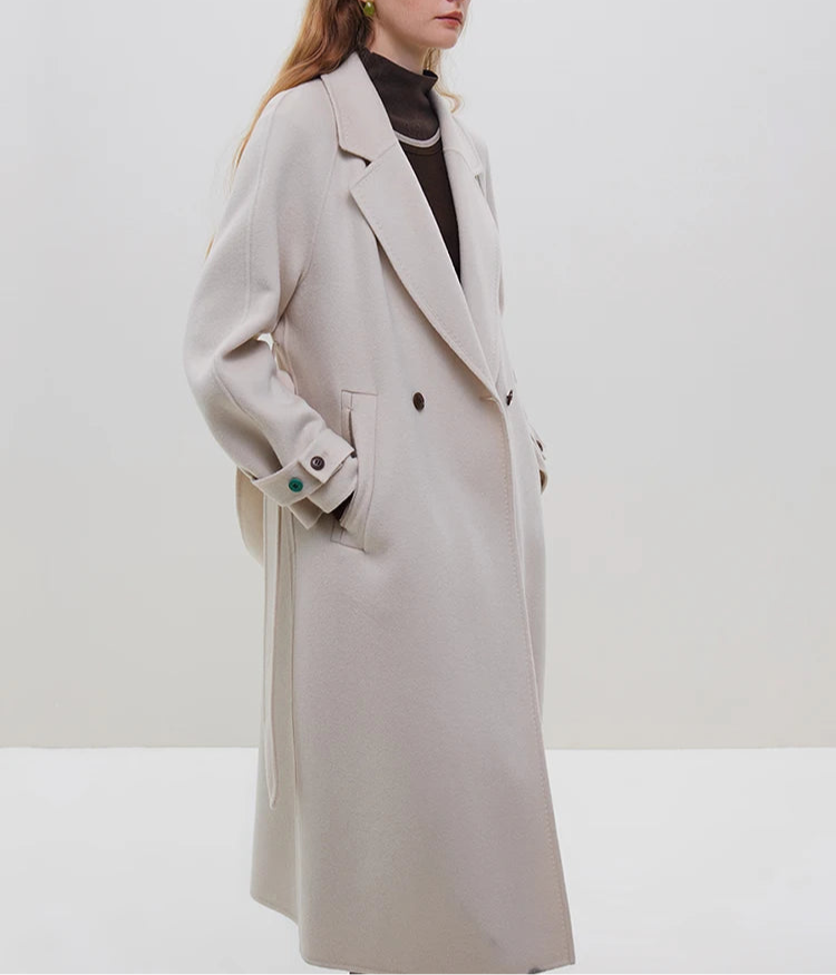 Long Double Breasted Coat