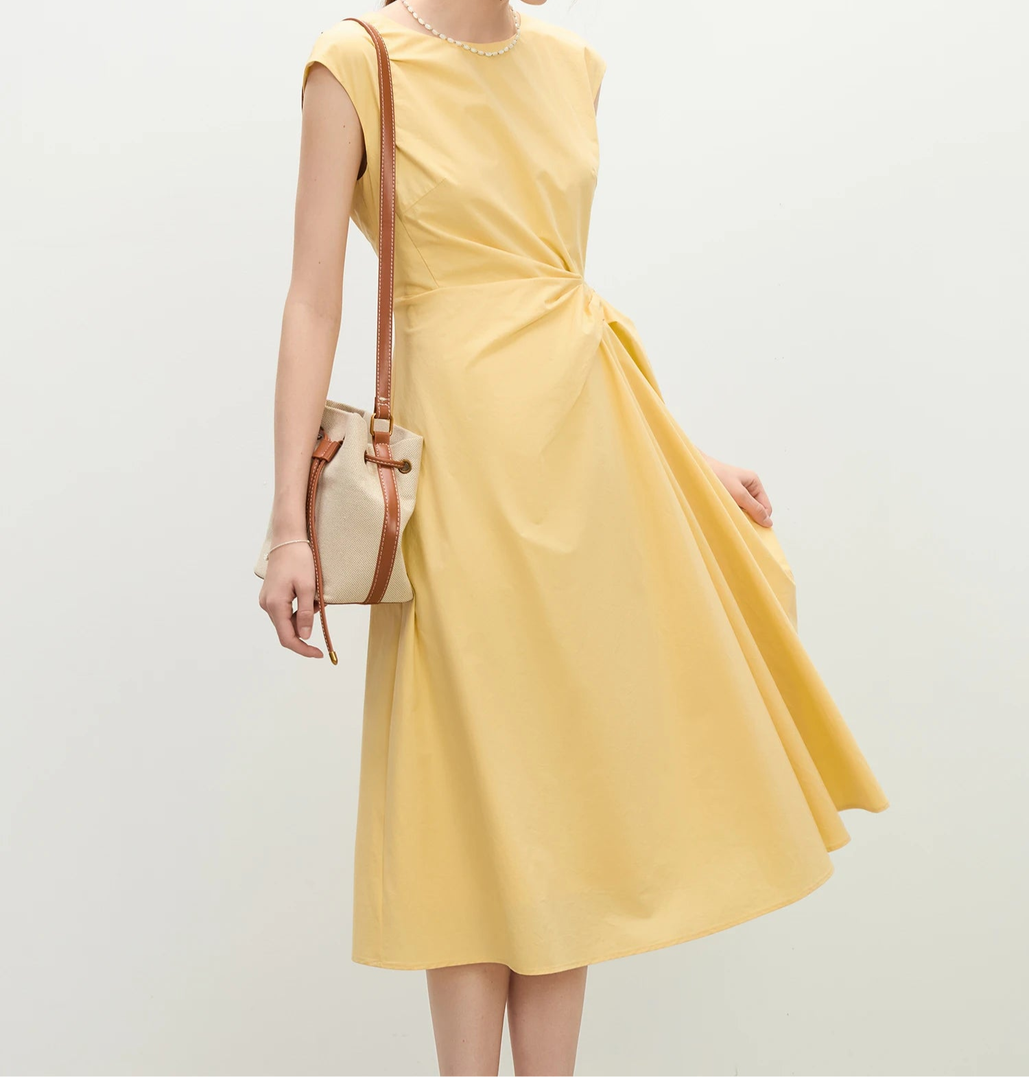 High Waist Slim Dress