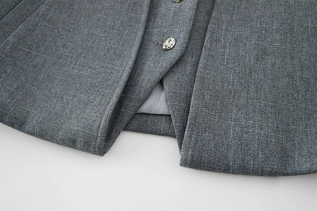 Two-piece V-neck Suit