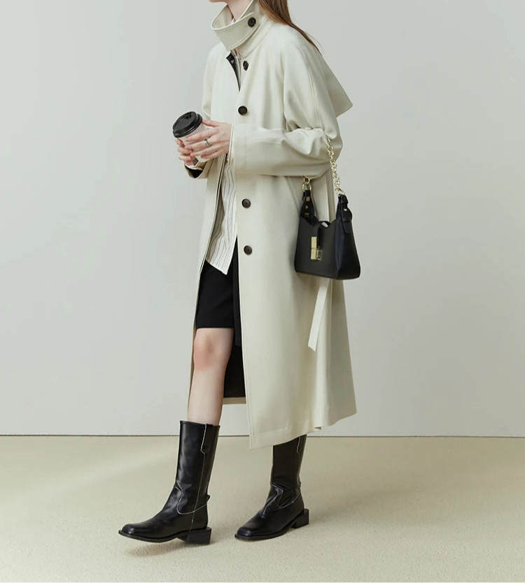 White Trench Coat