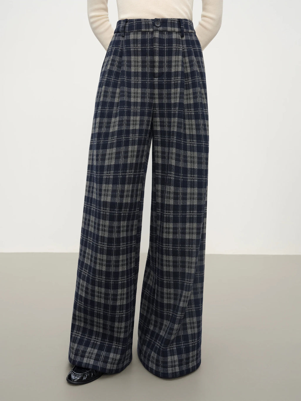 Straight-Leg Casual Pants