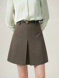 High Waist Short Skirt