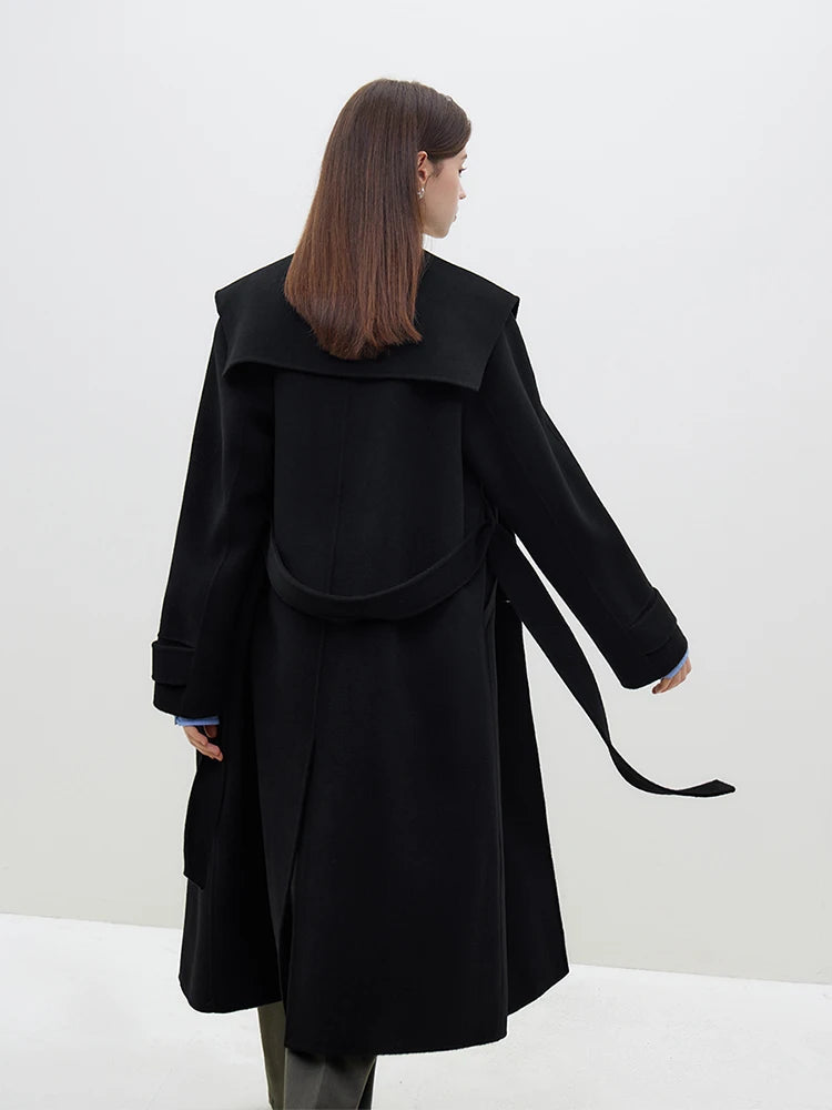 Long Double-Sided Woolen Coats