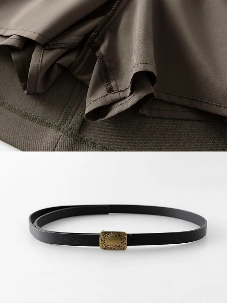 High Waist Short Skirt