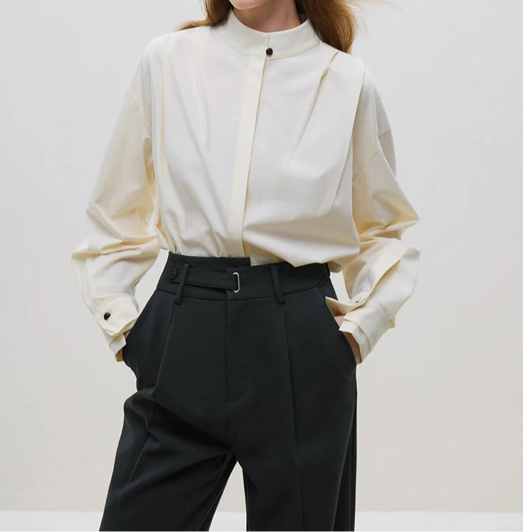 Chic Double Cuff Shirt