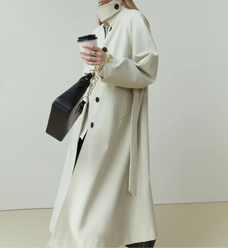 White Trench Coat
