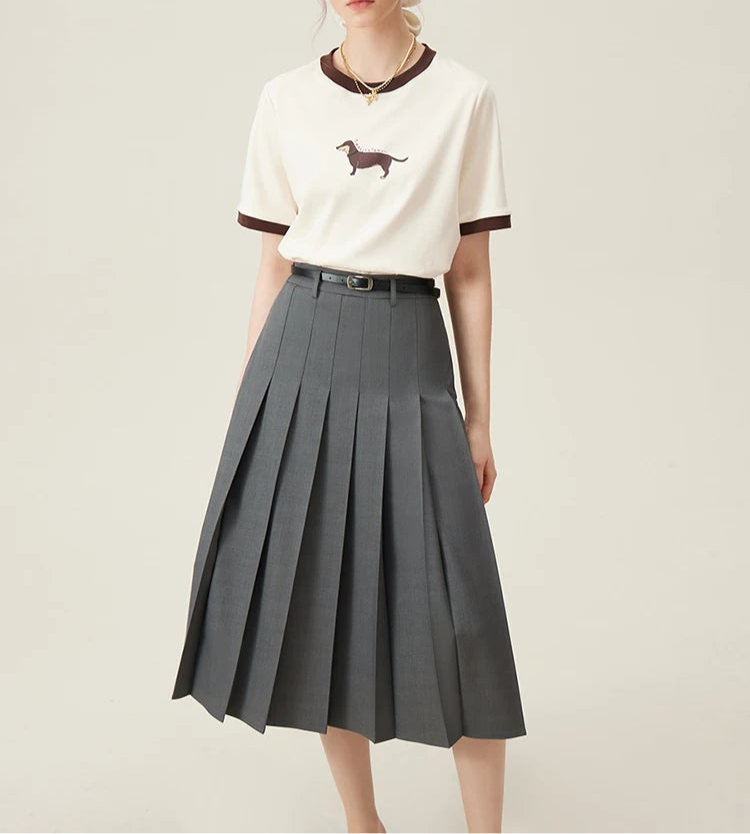 Cotton Round Neck T-Shirt