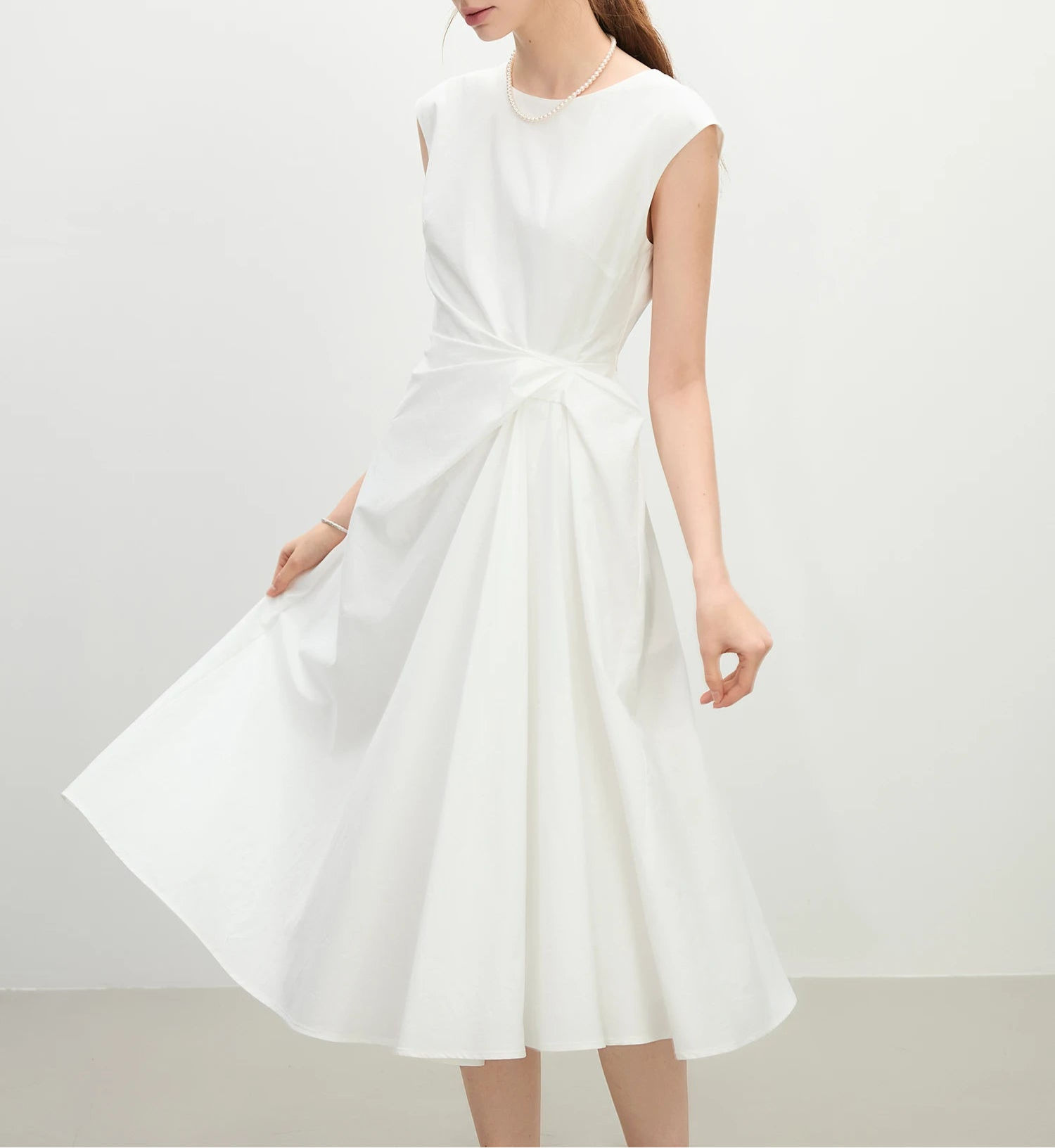 High Waist Slim Dress